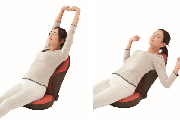 座椅子 美姿勢習慣 勝野式 リクライニング 骨盤サポート 姿勢 サポート 椅子