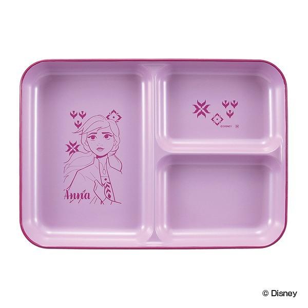 ランチプレート 21cm アナと雪の女王2 長角皿 子供用食器 プラスチック 漆器 日本製 キャラクター