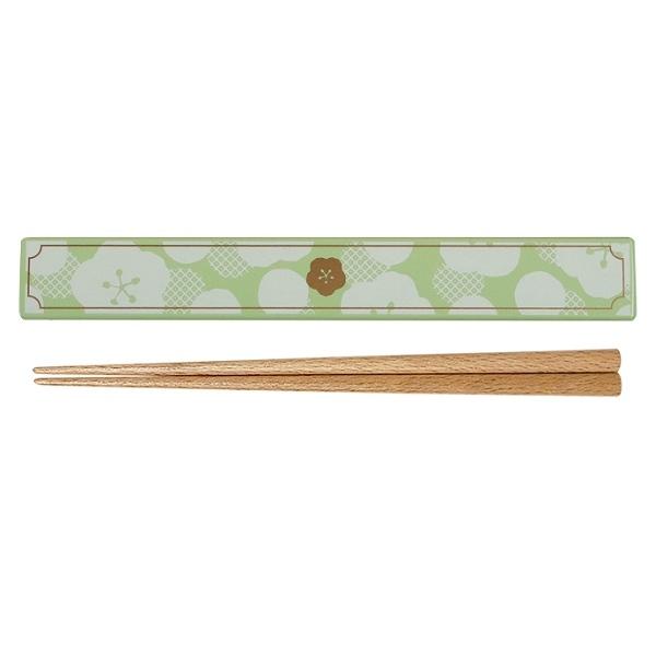 箸＆箸箱セット 箸 箸箱 Umeka 梅 18cm
