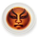 醤油皿 9cm 歌舞伎 皿 食器 和食器 磁器