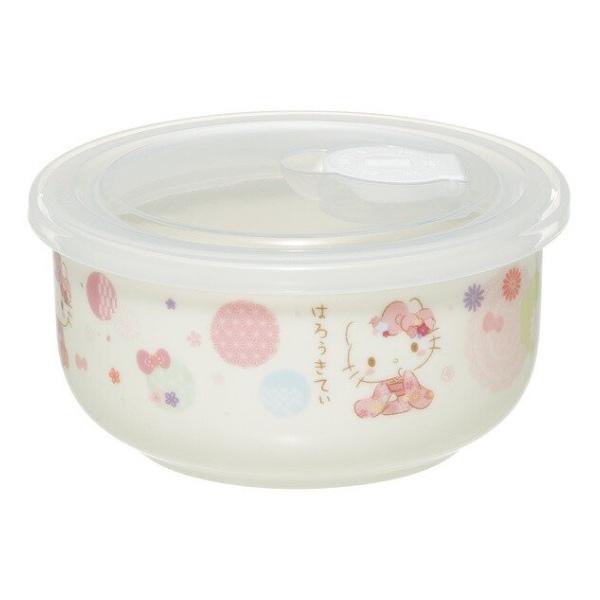 保存容器 380ml M エア弁付き 小鉢 ハローキティ