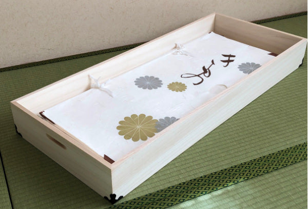 衣装ケース 総桐 衣裳箱 2段 ロング 日本製 幅98cm -7