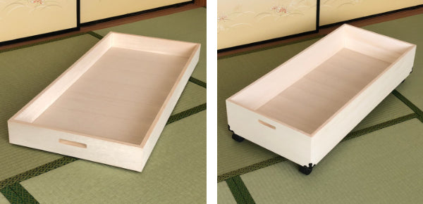 衣装ケース 総桐 衣裳箱 キャスター付 4段 日本製 幅91cm -7