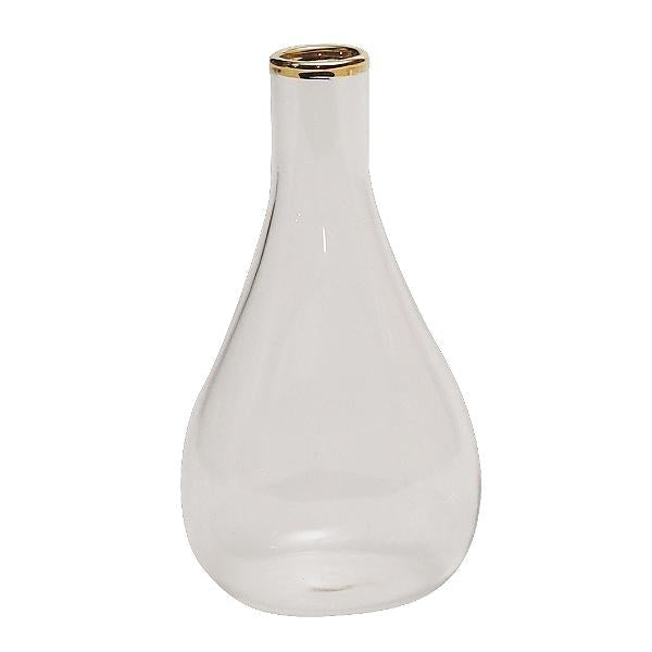 花瓶 フラワーベース ガラス ヘーゼル ジュニア フラスク -1