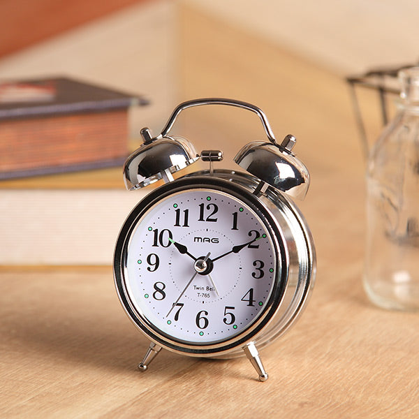 目覚まし時計 ベル音目覚まし時計 ベルズミニDX – ハウジー