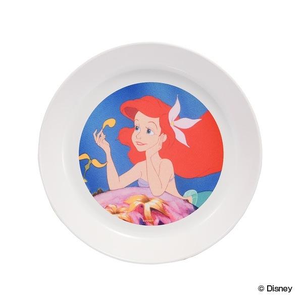 プレート 16cm リトルマーメイド 皿 食器 プラスチック 日本製 キャラクター