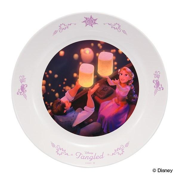 プレート 22cm 塔の上のラプンツェル 皿 食器 プラスチック 日本製 キャラクター