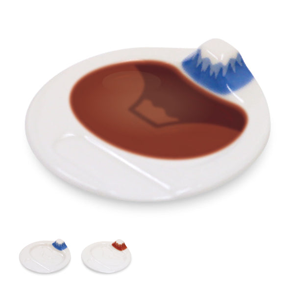 醤油皿 10cm 富士山 皿 食器 和食器 磁器