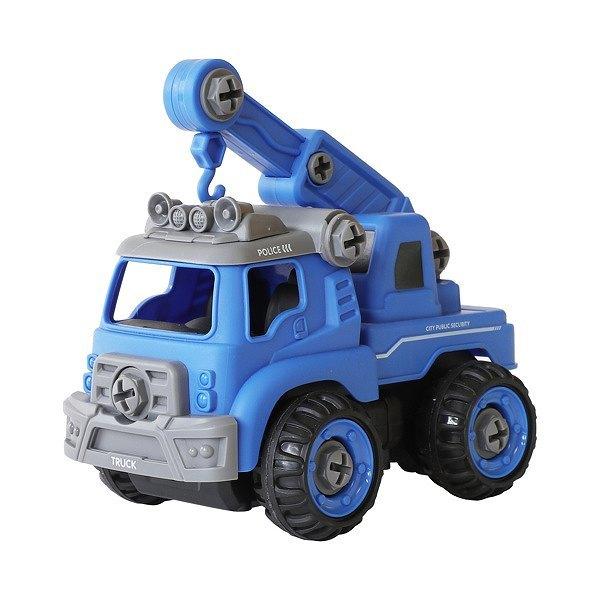 トラック おもちゃ 組立 DIYトラック 電動 ドライバー付