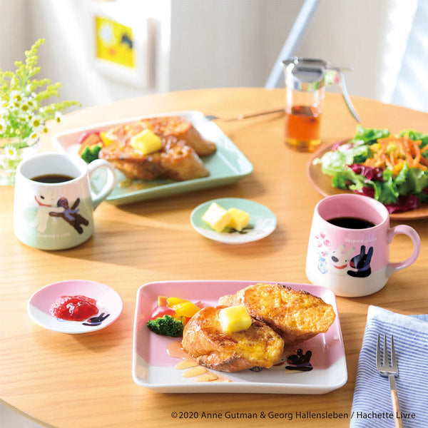 マルチグルメプレート リサとガスパールの絵柄ミトン付き 347111-2.jpg