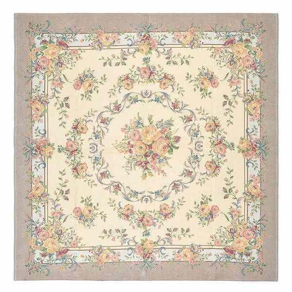 ラグ 200×250cm ラグマット ブーケ 撥水ゴブランシェニール