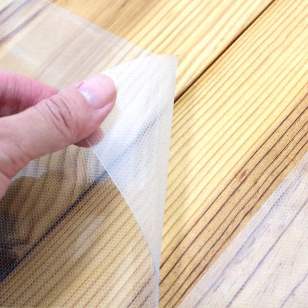 マット 90×180cm 透明ダイニングラグ 2枚入