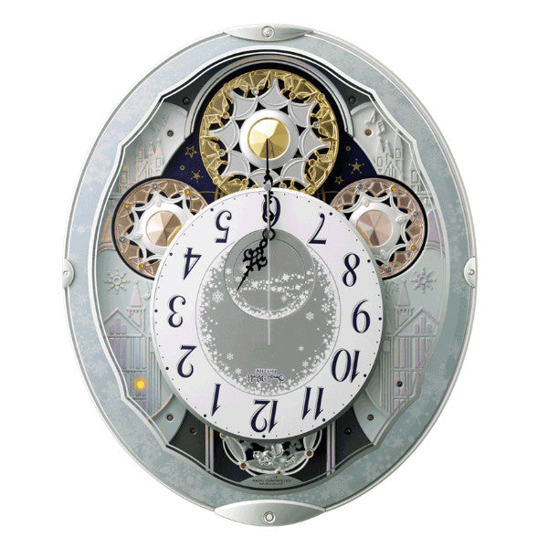 【動作確認済】からくり時計 スモールワールド 掛時計 電波時計 30曲 からくり時計 スモールワールドビスト 電波時計 30曲収録 時計 – ハウジー