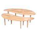 センターテーブル 幅114cm 木製 天然木 サブテーブル 収納 ローテーブル テーブル 机 リビング