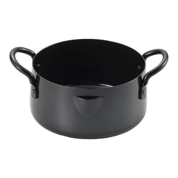 天ぷら鍋 16cm IH対応 鉄製 日本製 NEWグルメパワー 共柄天ぷら鍋16cm