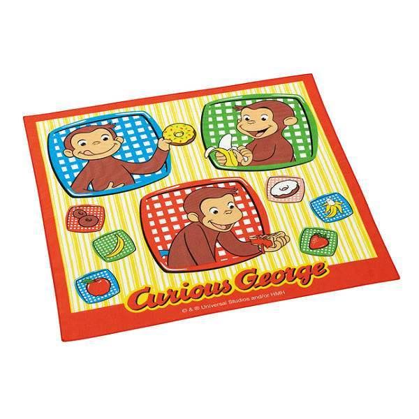 ランチクロス ナフキン おさるのジョージ 子供 キャラクター