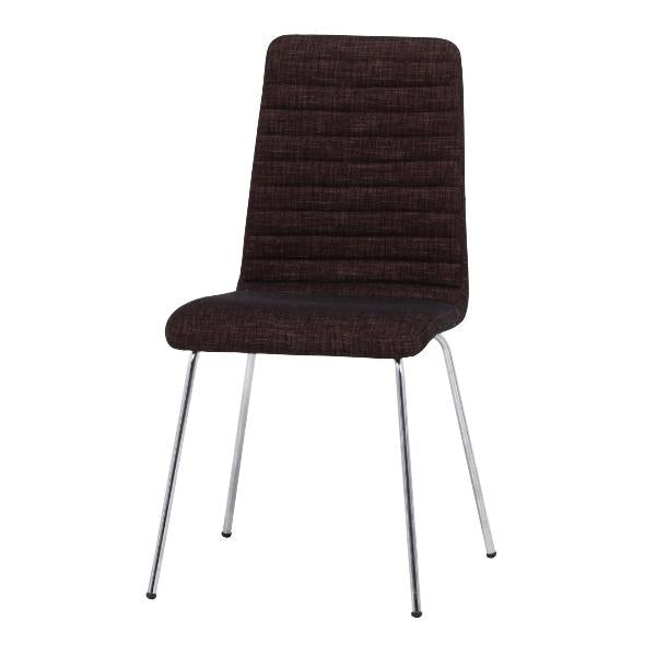 ダイニングチェア 座面高46cm チェア ファブリック ウレタン スタイリッシュ 椅子