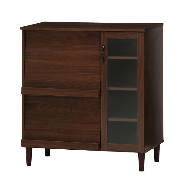 【新品・送料無料】アルト キッチンキャビネット 幅90cm ダークブラウン キッチンキャビネット 北欧風 食器棚 アルト 幅90cm – ハウジー