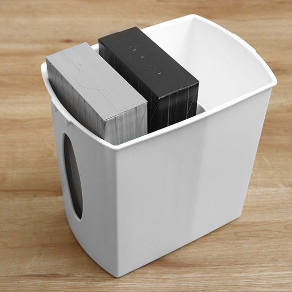 ゴミ箱 3L ティッシュケース 一体型 コンパクト 小さい ごみ箱
