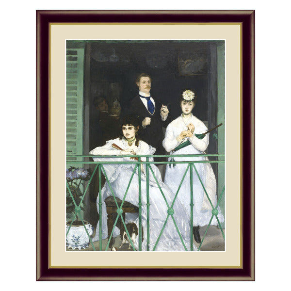 絵画 『バルコニー』 52×42cm エドゥアール・マネ 1868年～1869年 額