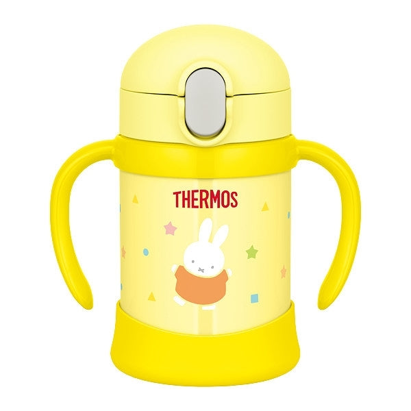 子供用水筒 サーモス thermos 真空断熱ベビーストローマグ ミッフィー 250ml FJL-250B ステンレス製