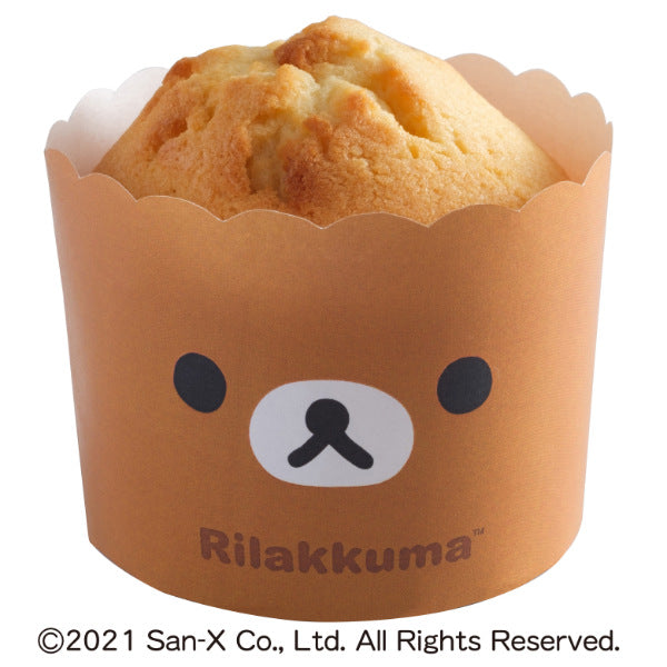 カップケーキ型 リラックマ 紙製 フェイス マフィン型 日本製 貝印 キャラクター