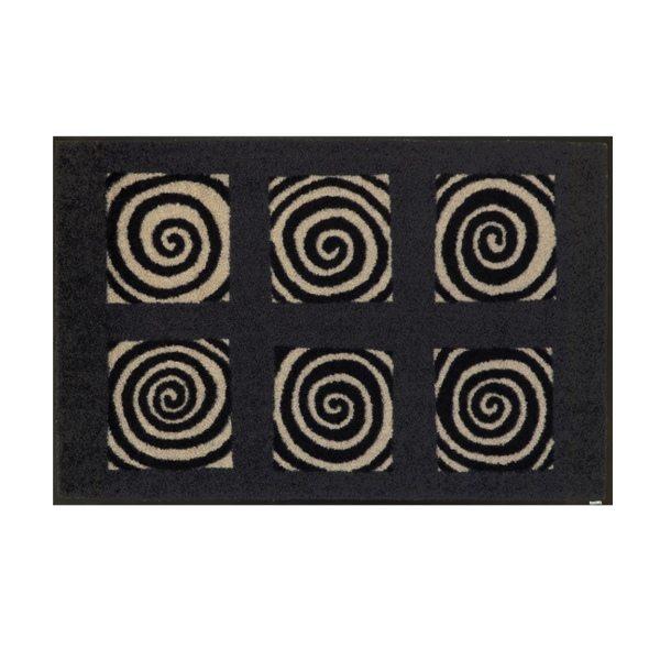 玄関マット 50×75cm 厚さ 6mm 屋内兼用 wash＋dry A Pan