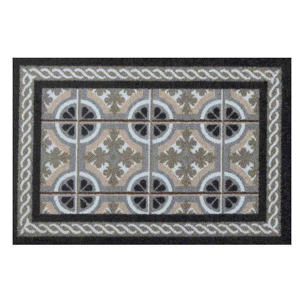 玄関マット 50×75cm 厚さ 6mm 屋内兼用 wash＋dry Majorca