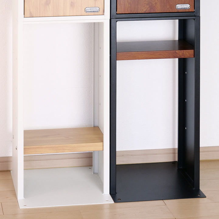 ポストスタンドポスト木目GALVA