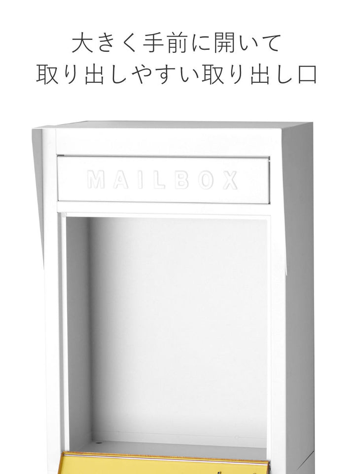 ポストスタンドポスト木目GALVA