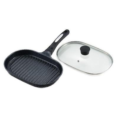 グリルパン IH対応 ガラス蓋付き NEW ベルフィーナ