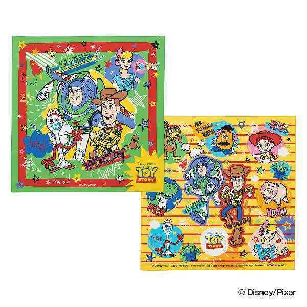 ランチクロス ナフキン 2枚入 トイ・ストーリー カラフルポップ 子供