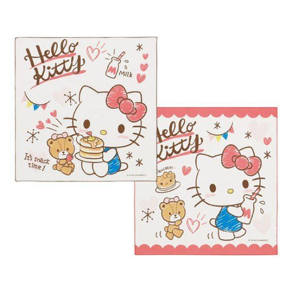 ランチクロス ナフキン 2枚入 ハローキティ おやつタイム 子供