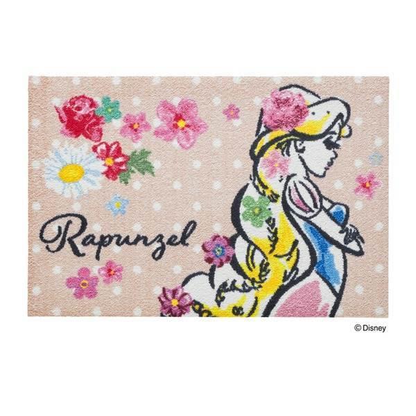 玄関マット 50×75cm 厚さ 6mm 屋内兼用 ラプンツェル