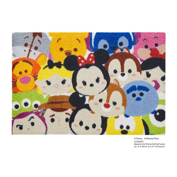 玄関マット 50×75cm 屋内兼用 ツムツム