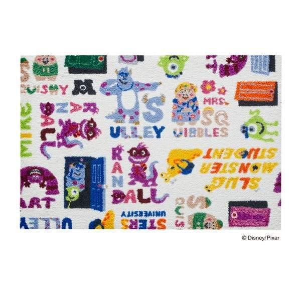 玄関マット 50×75cm 厚さ 6mm 屋内兼用 モンスターズインク