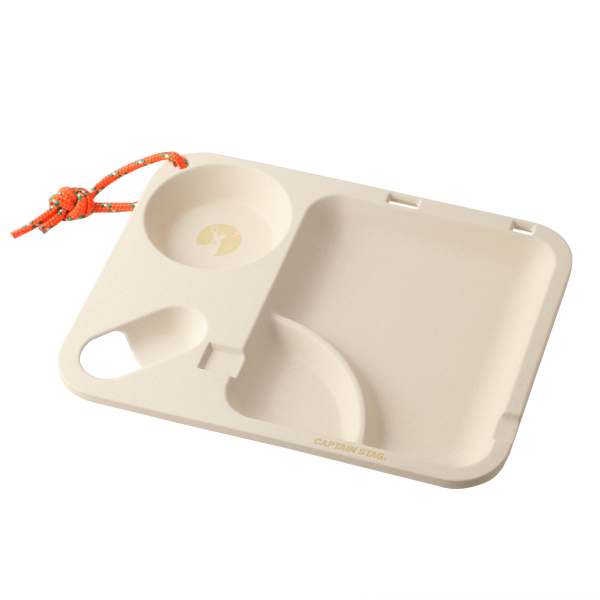 アウトドア 食器 お皿 26cm ランチプレートスクエア TAKE-FIBER