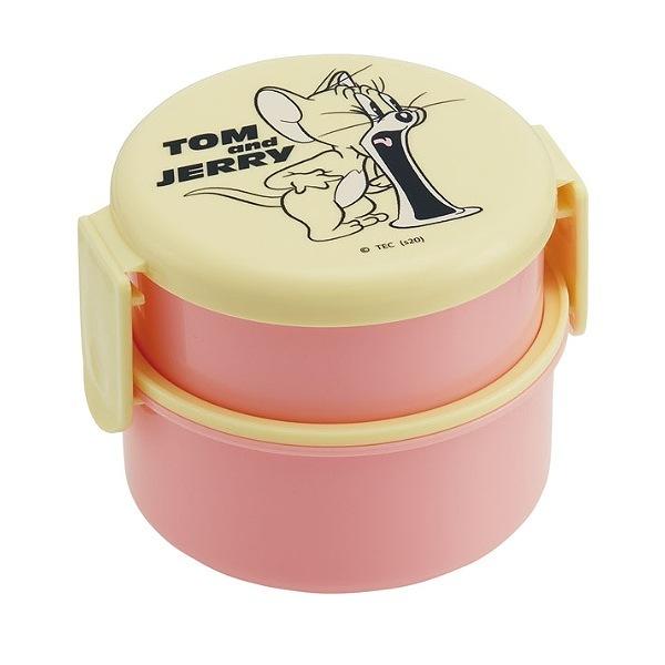 お弁当箱 2段 500ml 丸型 ランチボックス トム＆ジェリー ファニーアート
