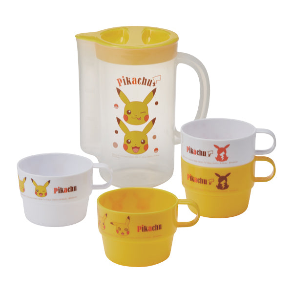 コップ アウトドア ケース付 ピカチュウ ポケットモンスター スタッキングコップ 4個入 -1