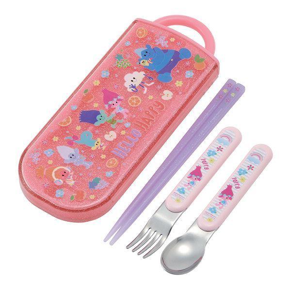 トリオセット 箸 スプーン フォーク スライド トロールズ