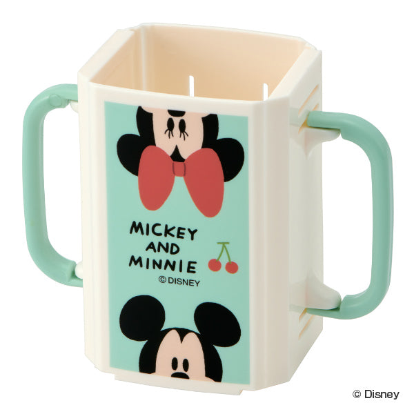 ドリンクホルダー ミッキーマウス ミニーマウス 両手 ハンドル付き 子供用 キャラクター