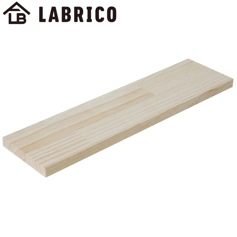 棚板 LABRICO ラブリコ パイン集成材 無塗装 幅40×奥行10×高さ1.5cm -2