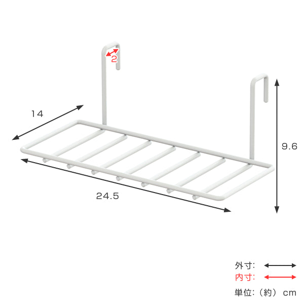 シェルフ 棚 LABRICO ラブリコ DIY 専用パーツ ナゲシレールシリーズ -5