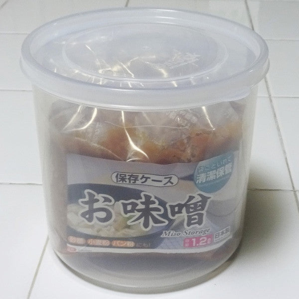 保存容器 1.2L 味噌 袋のまま お味噌保存ケース 日本製
