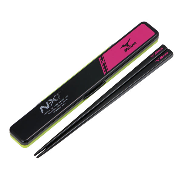 箸箱セット 19.5cm 箸 箸箱 音の鳴らない ミズノ