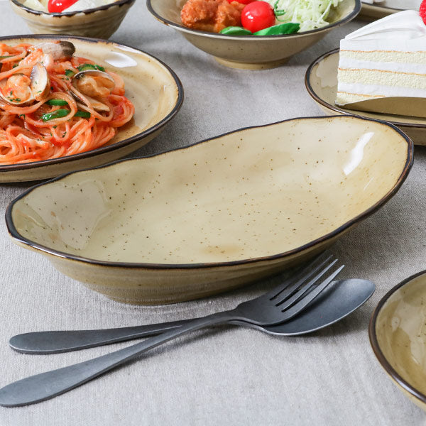 カレー＆パスタ皿 26cm BROWNIE 皿 食器 洋食器 磁器 日本製