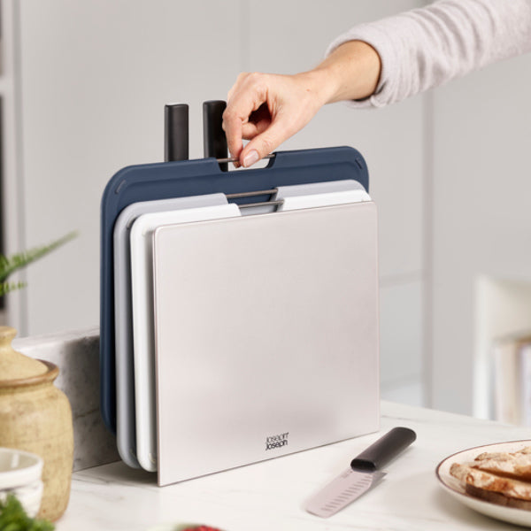 Joseph Jopseph ジョセフジョセフ ネストボードプラス まな板&ナイフセット 食洗機対応 まな板 包丁 -11