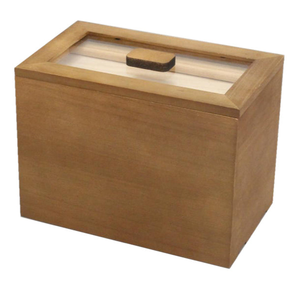 マスクケース ボックス 天然木桐材の取り出しやすいmask case 収納