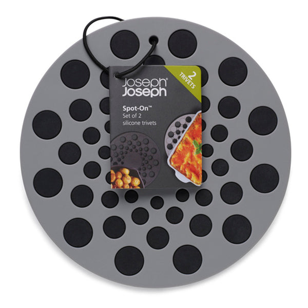JosephJoseph鍋敷きスポットオンシリコン2枚セット