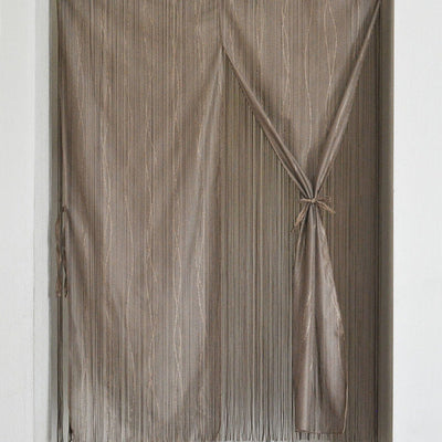 のれん 85×150cm 暖簾 バリカンレースと二重のれん